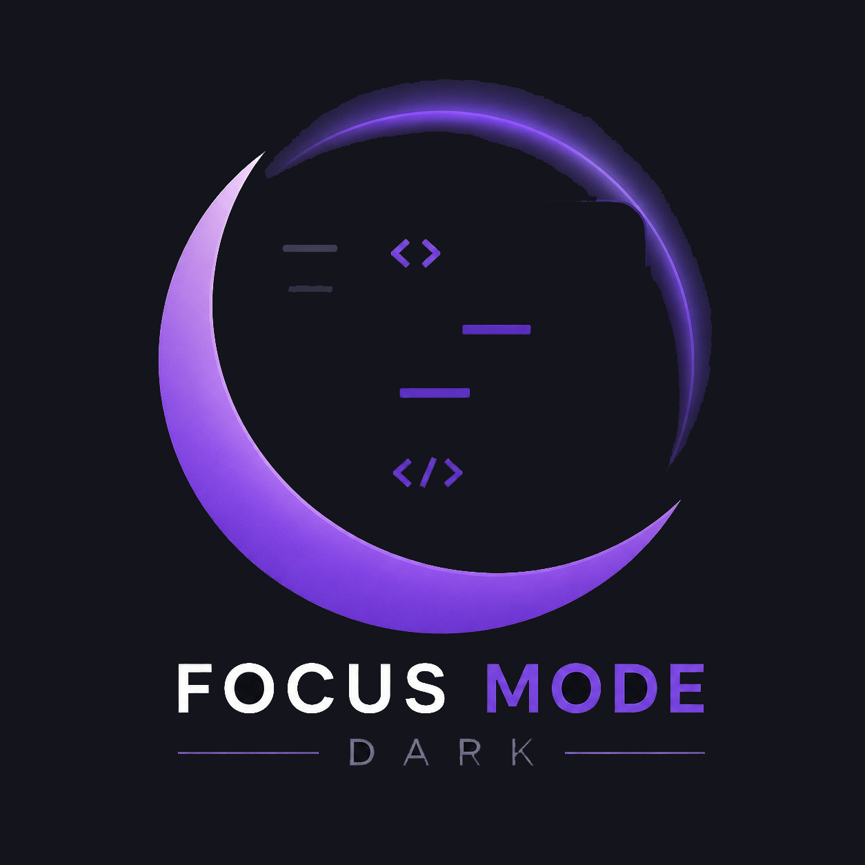 Focus Mode  Modern Dark
